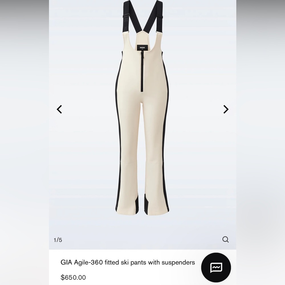 NWT Mackage Gia Skisuit